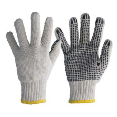 Imagem de Luva Malha Branca 3 Fios Pigmentada 9" G Worker 7803, G