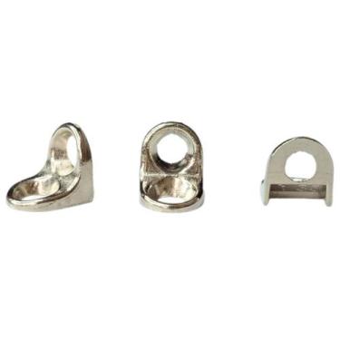 Imagem de Cantoneira Niquelada Leve 2 Furos Móveis Em Geral C/ 300 Pçs - Paraiso