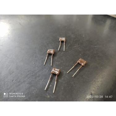 Imagem de 1x Capacitor Mica Prata 82pf/500v 5% Cm1 Icl