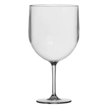 Imagem de Kit 03 Taça Gin Vinho Bebidas Festas Em Sangel Cristal 620Ml