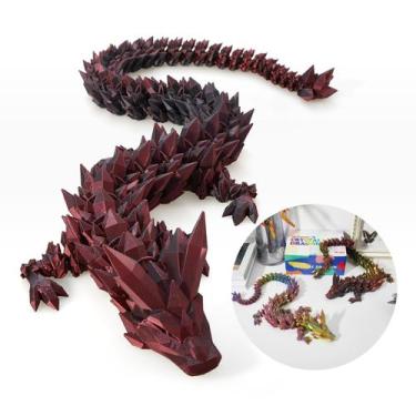 Imagem de Dragon Toy Dak Haan 30, grande, impresso em 3D, articulado