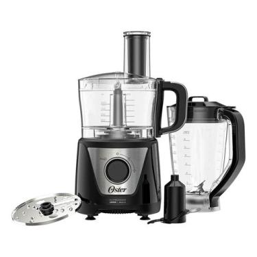 Imagem de Multiprocessador De Alimentos Oster Black 4 Em 1 - Cor Preto, 220V