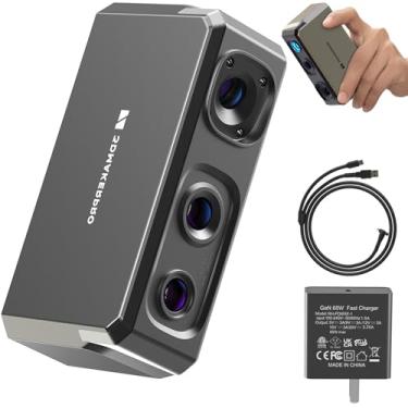 Imagem de Scanner 3D Seal Lite para impressão 3D - scanner portátil digitalização 0,02 mm precisão 0,07 mm resolução 10FPS, luz NIR e lentes ópticas anti-vibração, software de digitalização 3D gratuito