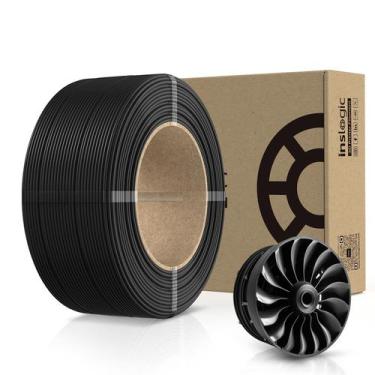 Imagem de Filamento 3D Inslogic PA12-CF Fibra de carbono 1,75 mm 0,5 kg preto