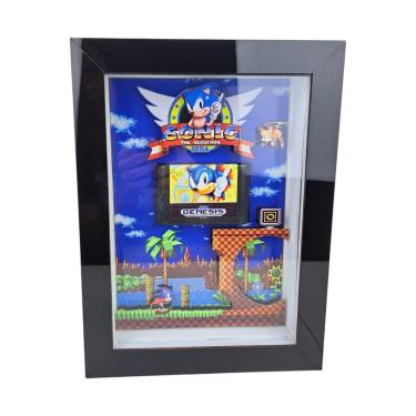 Imagem de Quadro Decorativo Sonic The Hedgehog 3D