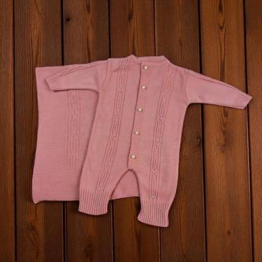 Imagem de SAIDA MATERNIDADE 2 PÇS EM TRICOT MODELO ACONCHEGO (Rosê, Com Pérola)