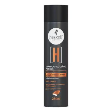 Imagem de Shampoo Haskell Homem Cabelo e Barba 250ML