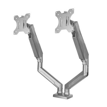 Imagem de Suporte Duplo Para Monitor 17 A 32 Articulado Pistão A Gás -