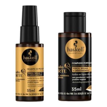 Imagem de Kit Cavalo Forte 1 Complexo Fortalecedor 35ml 1 Selante de pontas 35ml
