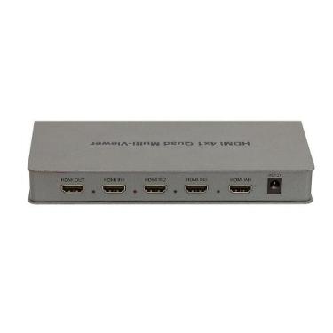 Imagem de Switch Inteligente Quad Multi-Viewer 4X1 - Cirilo Cabos