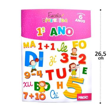 Imagem de Livro Escolar 1º ANO Português Matématica Ciência - Tudo em Caixa
