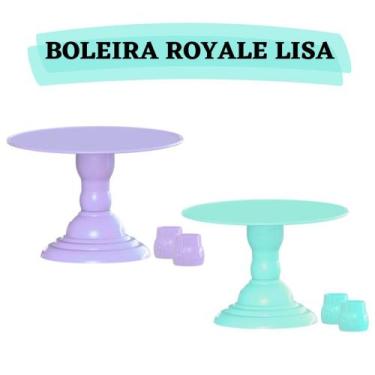 Imagem de Boleira Royale Lisa 22cm - Tasil, Menta