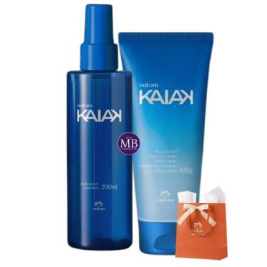 Imagem de Kit Presente Body Splash Natura Kaiak Masculino Tradicional Clássico