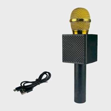 Imagem de Microfone Bluetooth Karaokê Efeito de Voz AL-917 Altomex