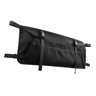 Imagem de Baoblaze Carrinho de Acampamento Dobrável com Bolso Lateral, Tecido Oxford Leve E Resistente Ao Desgaste