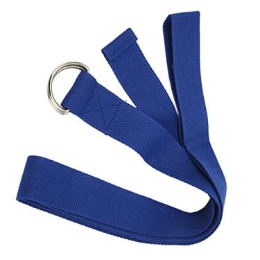 Imagem de Dioche Aumente a Flexibilidade Com 70,87 Em Cinta de Tensão de Ioga - Faixas de Resistência Ao Exercício de Alongamento Ajustáveis ​​para Fitness & Pilates, Fita de Alta Densidade Azul