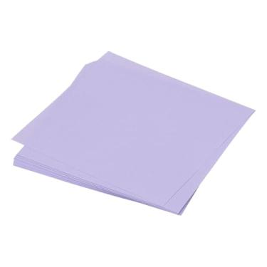 Imagem de 25 folhas de papel origami dupla face roxo claro 12 x 12 cm folha quadrada para projetos de arte, iniciantes, decoração de presentes