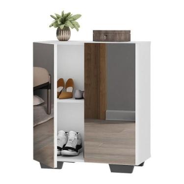 Imagem de Sapateira 2 Portas Com Espelho Nina Multimóveis V6013 - MULTIMOVEIS