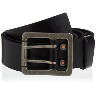 Imagem de Timberland PRO Cinto de couro masculino de 40 mm para trabalho, Preto/ponto duplo, 40