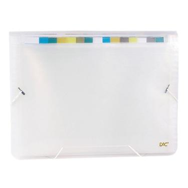 Imagem de Pasta Sanfonada Plástica A4 12 Divisões Cristal - Dac