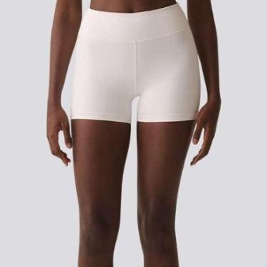 Imagem de Shorts Fila Flat Life I Feminino Branco-Feminino