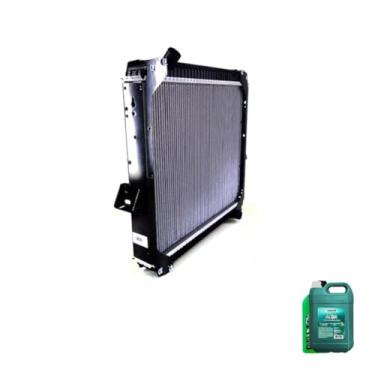 Imagem de Kit Radiador Intercambiador MB 1218/1418/1620 1997/2005 + Aditivo Paraflu Verde 1L + Água Desmineralizada 5L