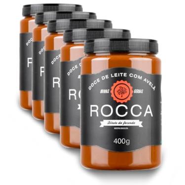 Imagem de Doce de Leite Rocca com Avelã 400g Kit 5 Unidades