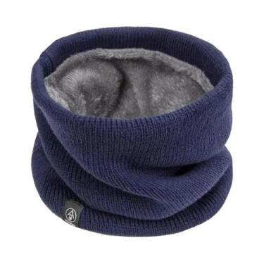 Imagem de Cachecol Unissex De Inverno Em Tricô, Protetor De Pescoço Grosso E Que