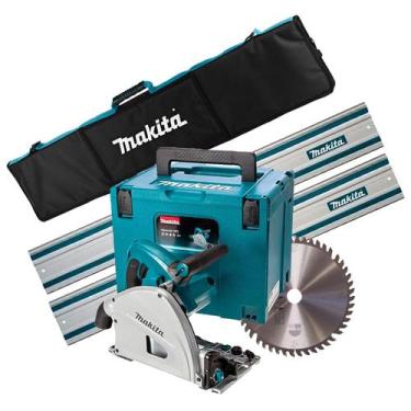 Imagem de Kit Serra Circular de Trilho SP6000J Makita e 2 Trilhos 1M e Bolsa par