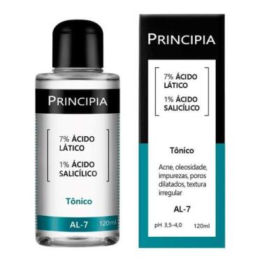 Imagem de Tônico Facial Principia AL-7 Ácido Lático + Ácido Salicílico 120ml