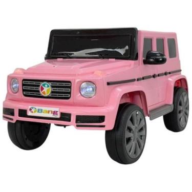 Imagem de Carro Elétrico Infantil Urban Kid Cruiser 12V Rosa BANG TOYS