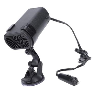 Imagem de HEEPDD Ventilador Aquecedor de Carro 12V Descongelador de Pára- Giratório de 150W, Descongelador de Aquecedores, Aquecedor Automático Ajustável de 2 Velocidades para Desembaçamento e Aquecimento