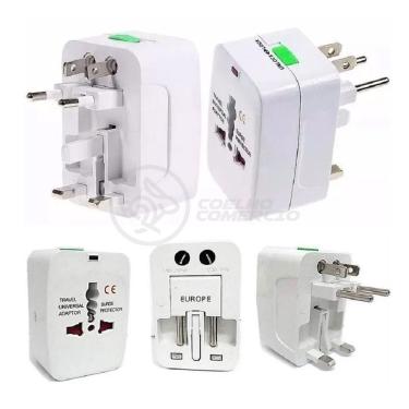 Imagem de Adaptador Tomada Universal Padrão 150 Países Bivolt
