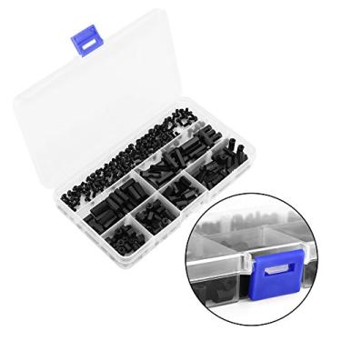 Imagem de Generic Porca de Parafuso Sortida, Kit Sortido de Parafuso Impasse Sextavado de Nylon, Espaçadores de Nylon para Indústrias Equipamentos de Escritório Comunicação Eletrônica (#02)