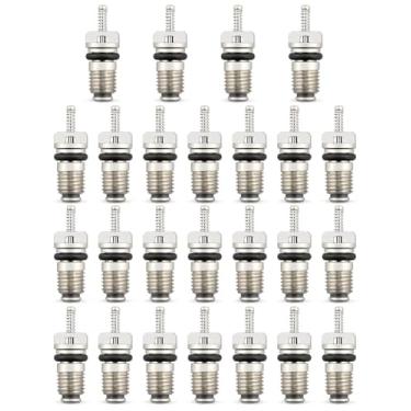 Imagem de Pacote com 25 núcleos de válvula padrão JRA A/C Schrader, adequado para veículos estrangeiros e domésticos, substitui MT0059 59347 15-75234