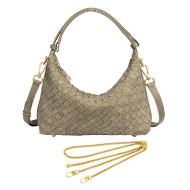 Imagem de Bolsa feminina de camurça, Camurça marrom pinho, free, Sacola