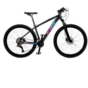 Imagem de Bicicleta Ksw Xlt Aro 29 24v Index Mtb Quadro Aluminio Freio Disco Hidraulico Suspensão 80mm-Unissex
