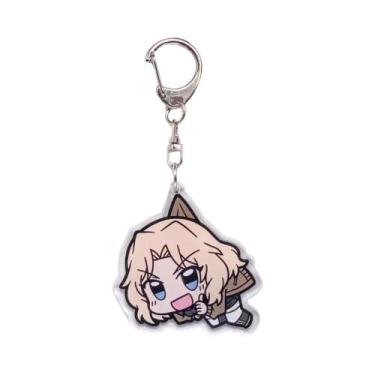 Imagem de Chaveiro De Acrílico Do Anime Girls Und Panzer, Charme Fofo Para Bolsa