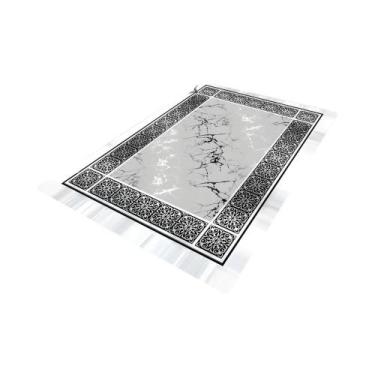 Imagem de Tapete Geométrico Grande Dourado E Preto, Luxo Nórdico Para Sala De Es