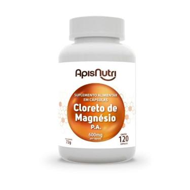 Imagem de Cloreto de Magnésio 600mg 120 Cápsulas Apisnutri-Unissex