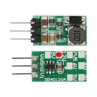 Imagem de Módulo Conversor Buck Step-Down 1A DC 5-40V Para 3V 3.3V 3.7V 5V 6V 7.