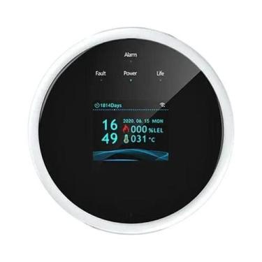 Imagem de Detector De Vazamento De Gás Natural Com Controle Por Aplicativo, LED 