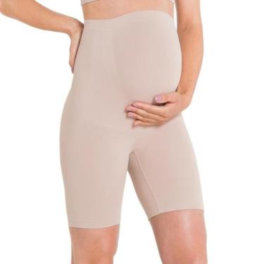 Imagem de Bermuda Short Cintura Alta Original Trifil Maternidade Para Gestante G