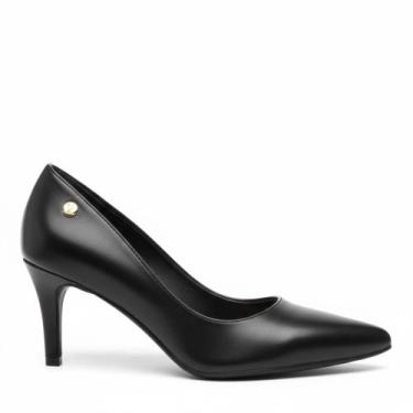 Imagem de Sandalia Vizzano Feminino Salto Fino Preto Estilo Casual -, Preto, 37