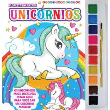 Imagem de Livro - Floresta Encantada Livro para Pintar com Aquarela - On Line Ed