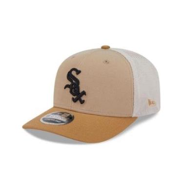 Imagem de BONE NEW ERA 9SEVENTY STRETCH SNAP CHICAGO WHITE SOX MLB BEGE-Masculino