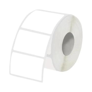 Imagem de Etiquetas Térmicas Brancas 5 Rolos 30mm 40mm 50mm De Largura Compatíve