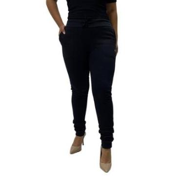 Imagem de Calça Rosa Bella Jogging em Moletom-Feminino