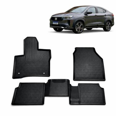 Imagem de Tapete Bordas Elevadas Bandeja Compativel Fastback 2022 5peças