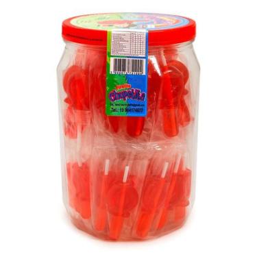 Imagem de Pirulito Chupetita Cereja com 50 unidades - Supernovadoces